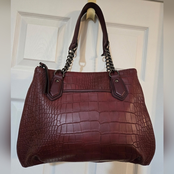 Simply Vera Plum Satchel Bag - NWOT #137 - Picture 2 of 8